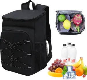 Cooler Backpack Cool Bag 36 Cans Insulated Picnic Backpack Waterproof Leak Proof Cooler Backpack for Camping Hiking Lunch BBQ Cooler Backpack Cool Bag Backpack Insulated Backpack Cooler