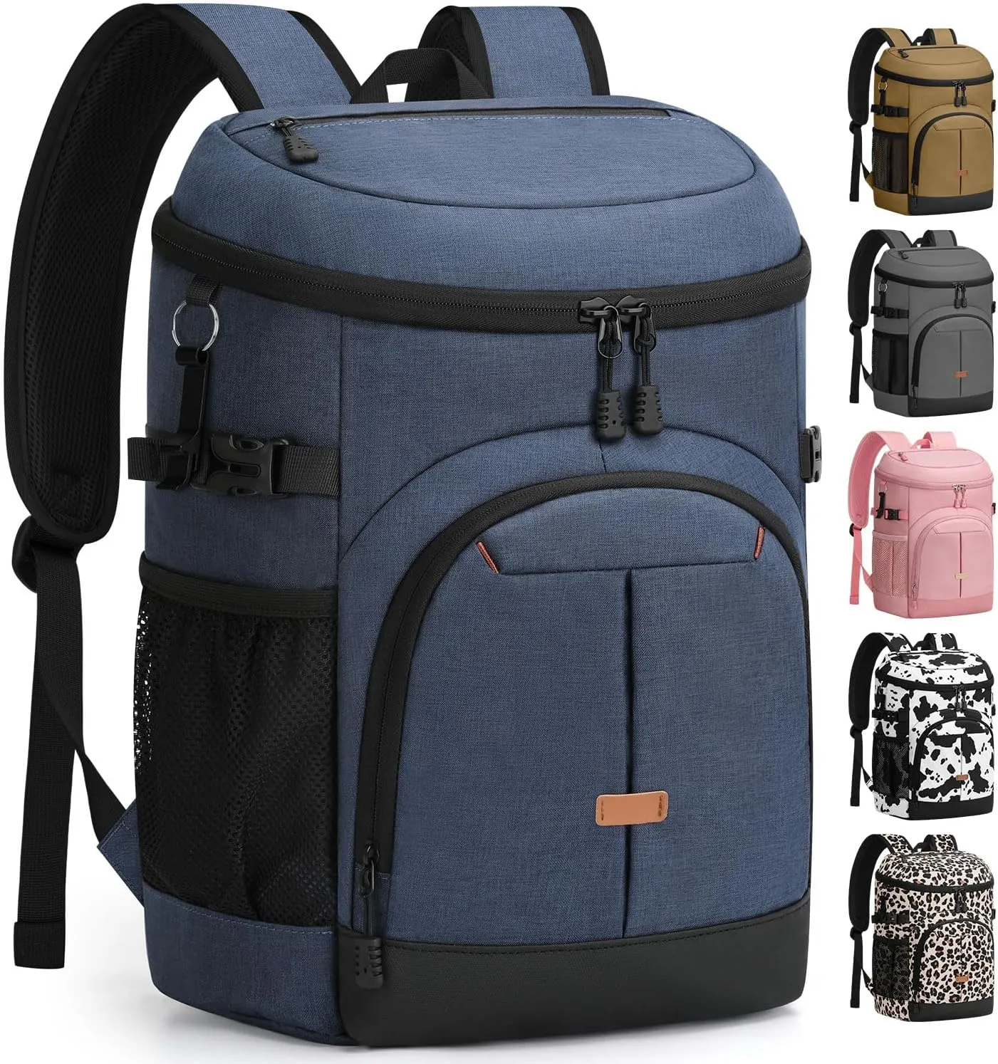 Cooler Backpack for Men Women Insulated Waterproof Backpack Cooler Leak Proof Cooler Bag Lightweight Lunch Backpack for Camping Beach Travel Picnic
