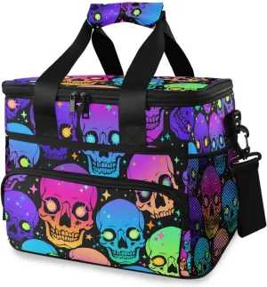 Cooler Bag Insulated Picnic Bag Large Lunch Box Reusable Tote Bag Soft Sided Portable Beach Cooler Grocery Camping