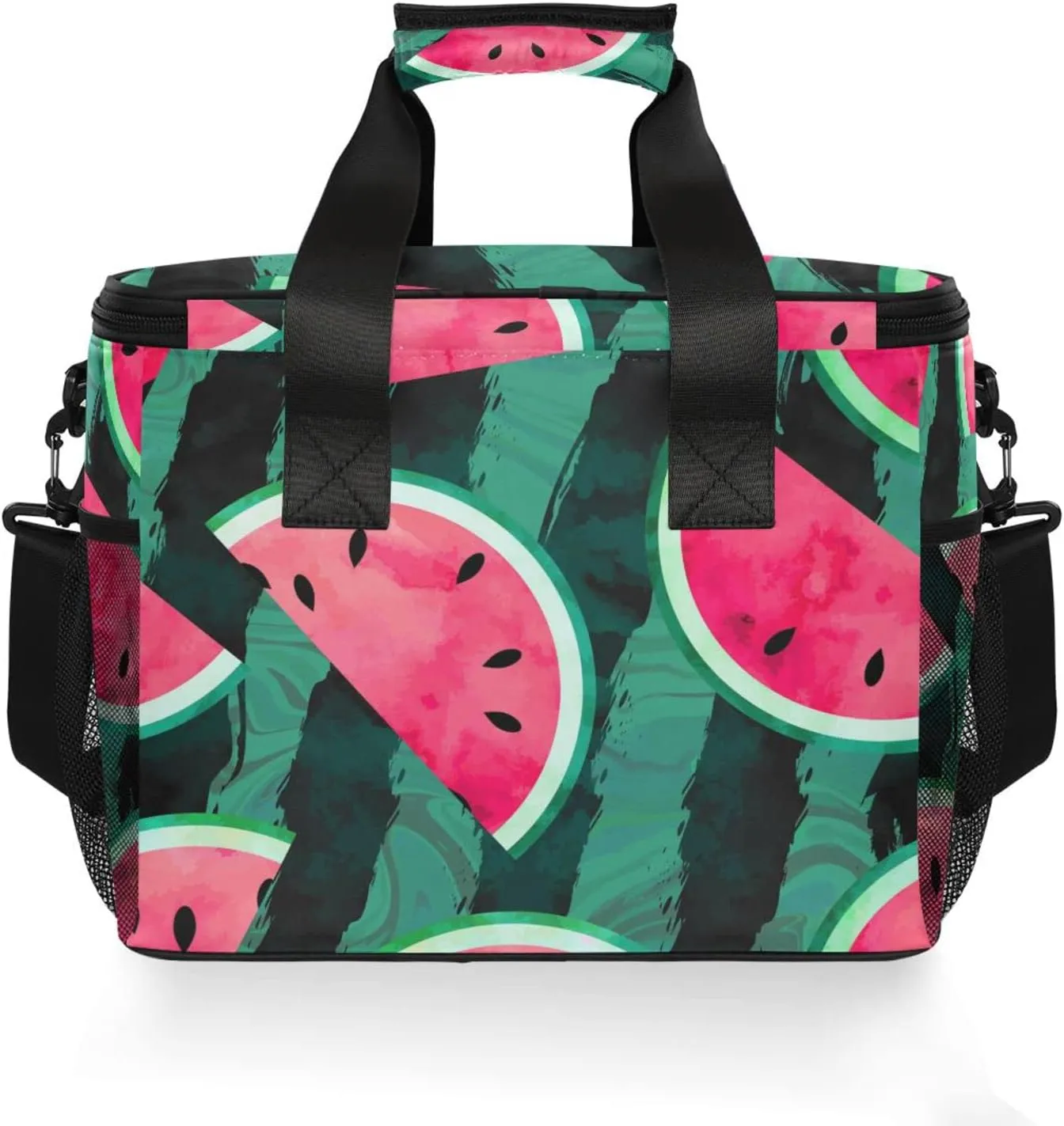 Cooler Bag Insulated Picnic Bag Large Lunch Box Reusable Tote Bag Soft Sided Portable Beach Cooler Grocery Camping