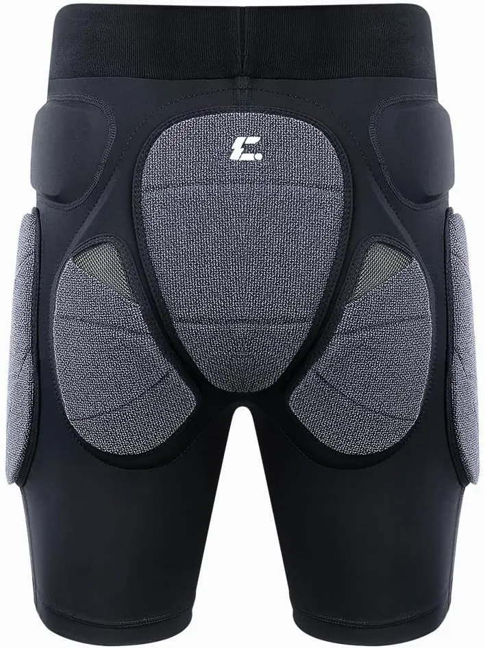 COPOZZ XRD Padded Shorts, Protective Hip Butt Pads, Crash Pad for ski Snowboarding Skating Skateboard for Men Women Youth