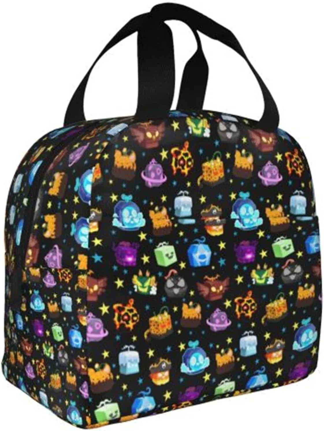 Cute cartoon blox fruits Elementary Daypacks Backpacks Set With Lunch Bag College Bookbag Laptop Bags Study Travel Work, Game 26
