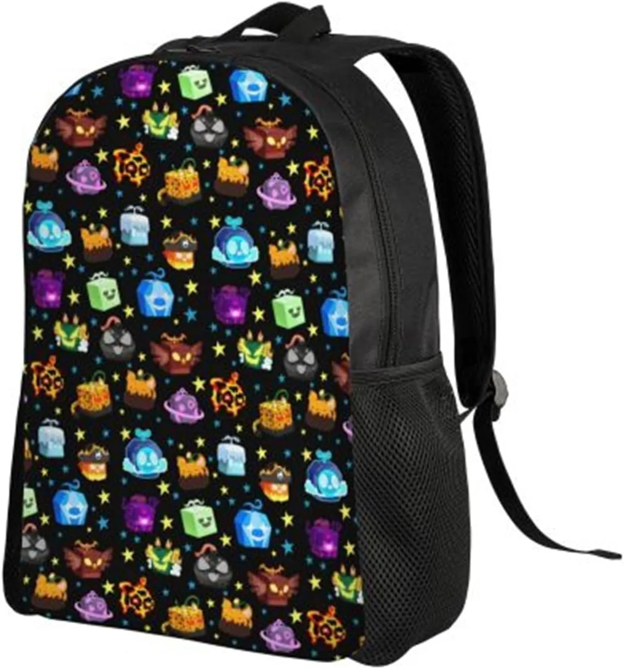 Cute cartoon blox fruits Elementary Daypacks Backpacks Set With Lunch Bag College Bookbag Laptop Bags Study Travel Work, Game 26