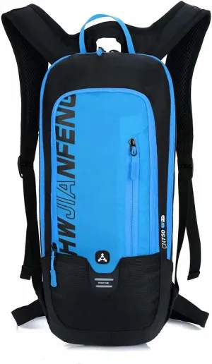 Cycling Backpack, 10L Bicycle Backpack Waterproof Breathable Bag for Outdoor Travel Hiking Climbing Biking Running Skiing (Blue)