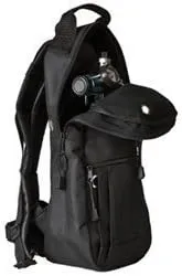Cylinder Carrying Bags, Black, Backpack Style with Padded Nylon Fabric