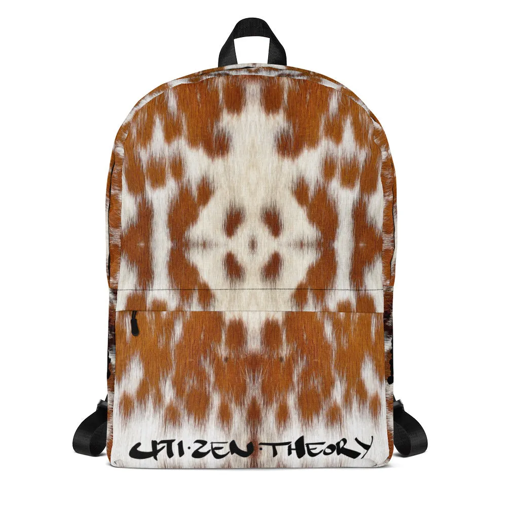 CZT Freckled Moo-hide Rucksack Backpack