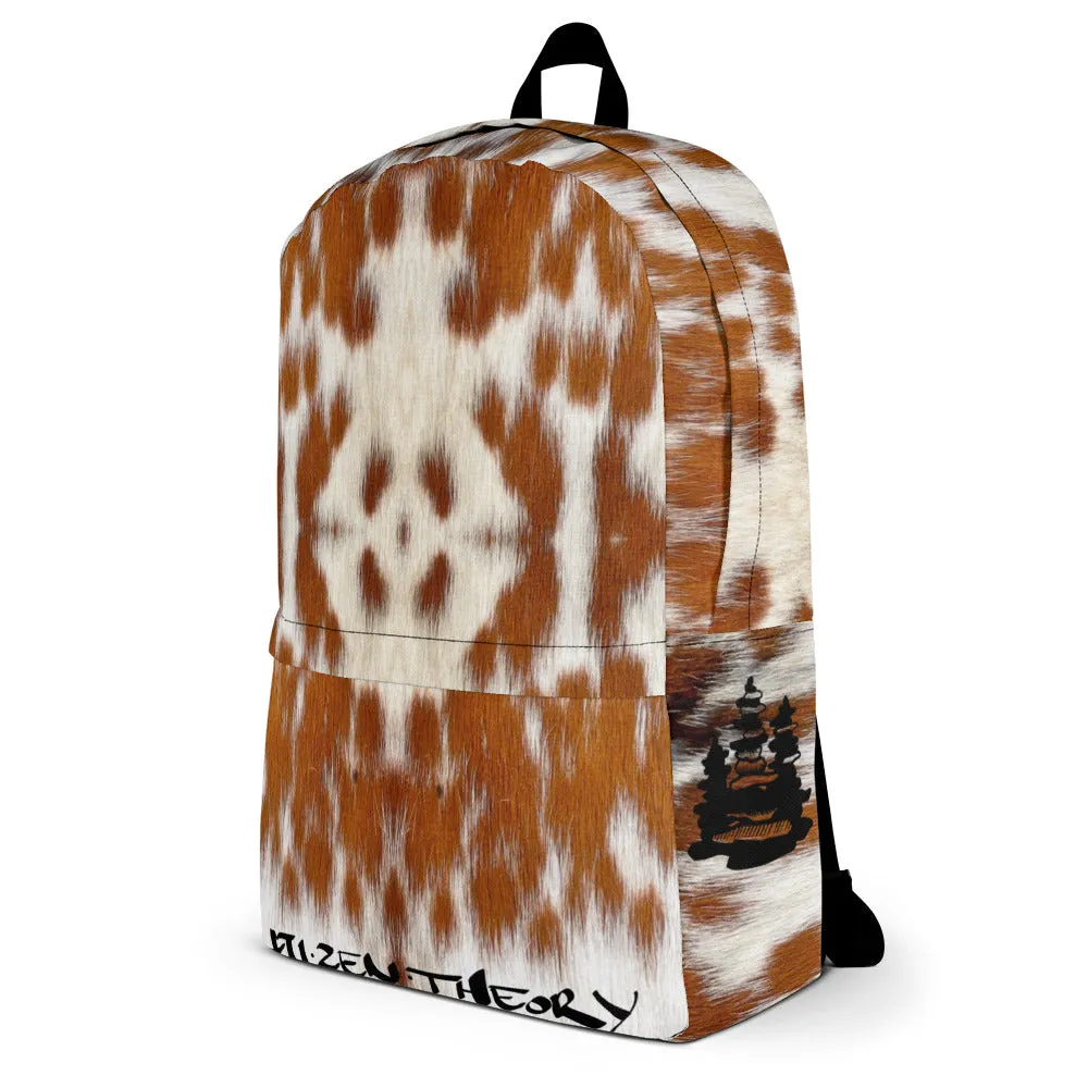 CZT Freckled Moo-hide Rucksack Backpack