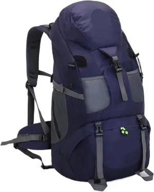 Daypacks Outdoor, 50L Waterproof Mountaineering Backpack Camping Climbing Sports Trekking Lightweight Backpacking(B)