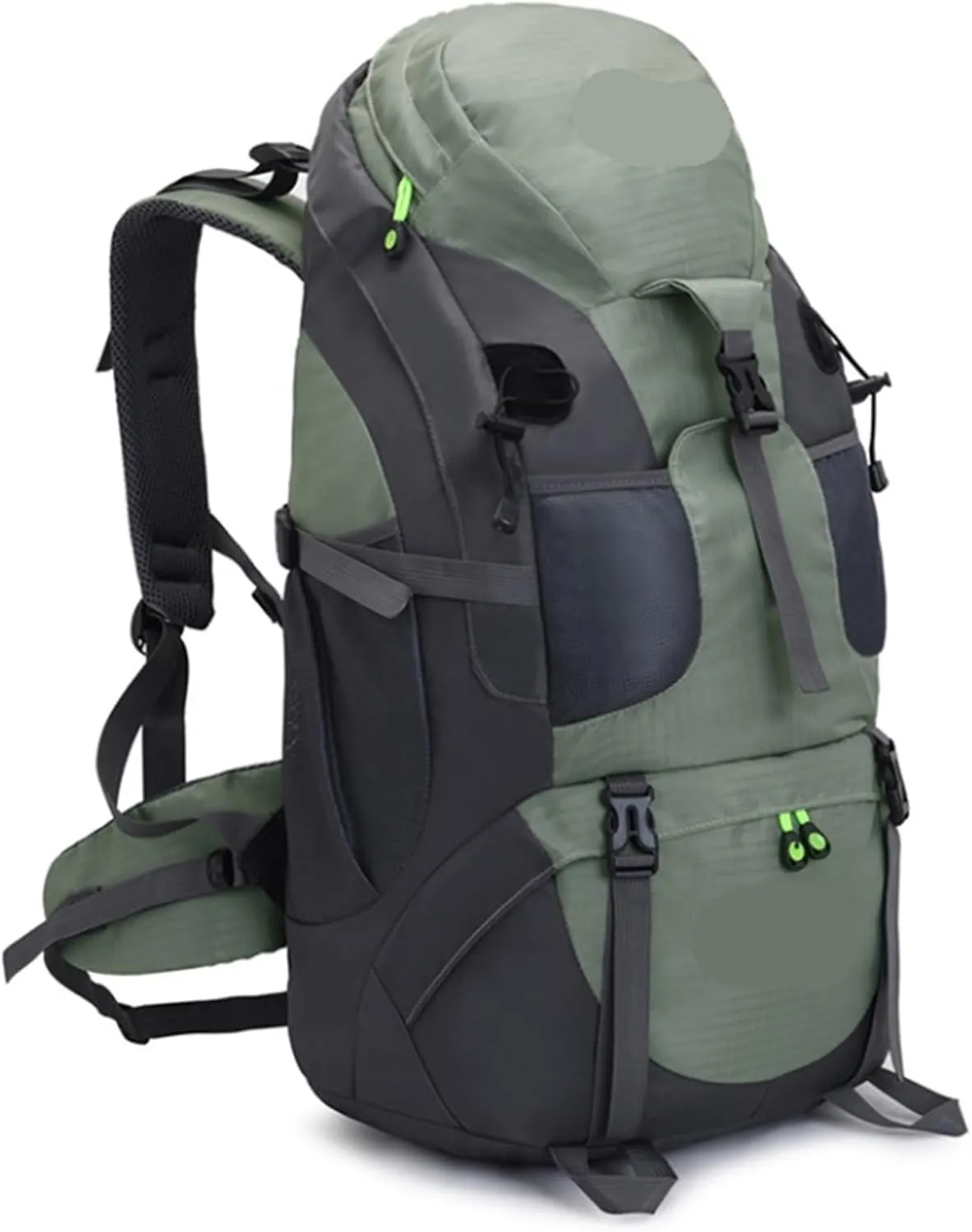 Daypacks Outdoor, 50L Waterproof Mountaineering Backpack Camping Climbing Sports Trekking Lightweight Backpacking(D)