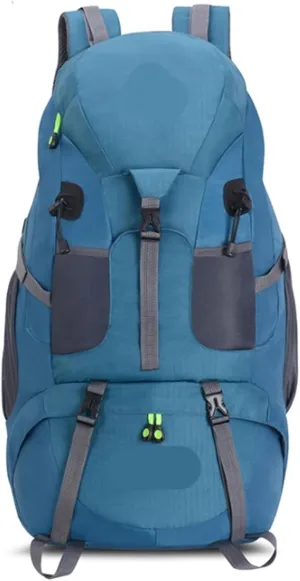 Daypacks Outdoor, 50L Waterproof Mountaineering Backpack Camping Climbing Sports Trekking Lightweight Backpacking(E)
