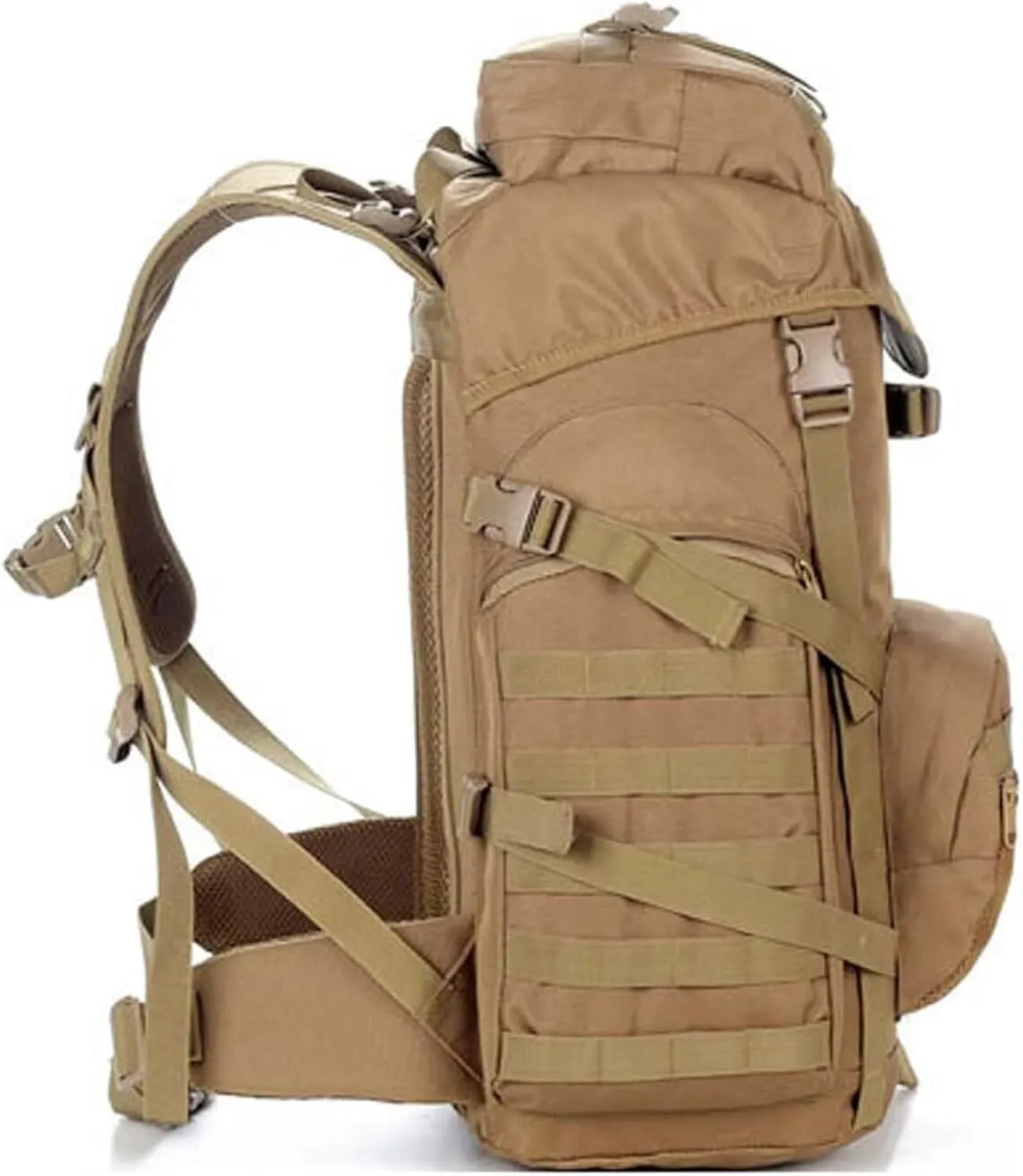 Daypacks Outdoor, 60L Hiking Daypacks For Camping Hiking Camping,Travel Backpack For Men Lightweight Backpacking(C)