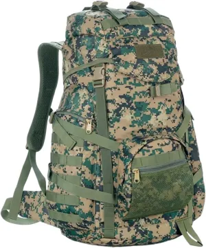 Daypacks Outdoor, 60L Hiking Daypacks For Camping Hiking Camping,Travel Backpack For Men Lightweight Backpacking(E)