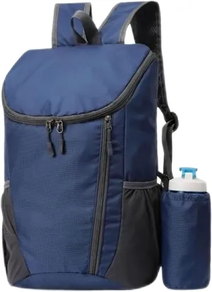 Daypacks Outdoor, Camping Backpack Ultralight Backpack With Bottle Holder Folding Travel Lightweight Backpacking(B)