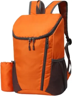 Daypacks Outdoor, Camping Backpack Ultralight Backpack With Bottle Holder Folding Travel Lightweight Backpacking(E)
