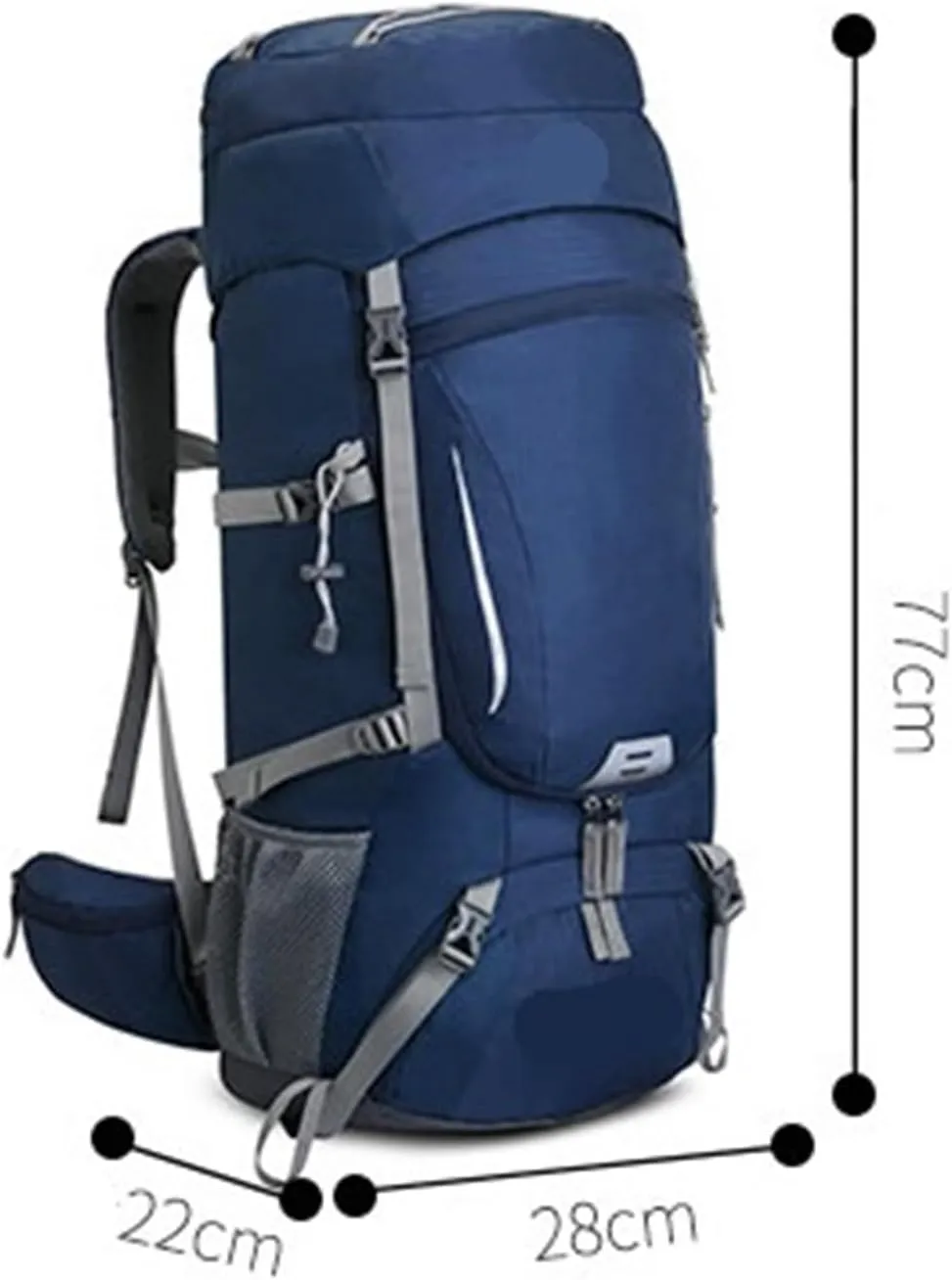 Daypacks Outdoor, Mountaineering Hiking Backpack Mountaineering Hiking Bag Sports Backpack Lightweight Backpacking(B)
