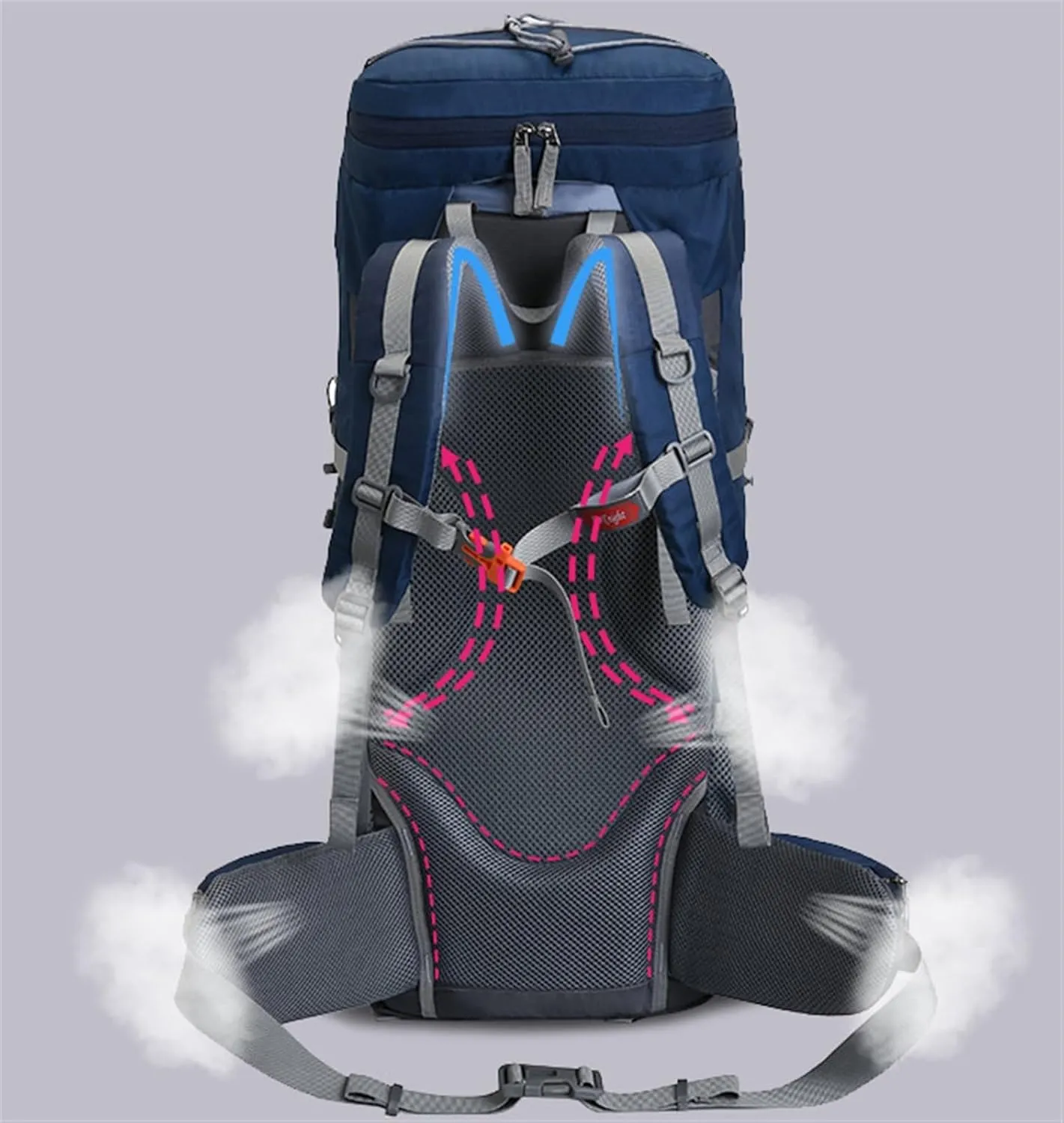 Daypacks Outdoor, Mountaineering Hiking Backpack Mountaineering Hiking Bag Sports Backpack Lightweight Backpacking(B)