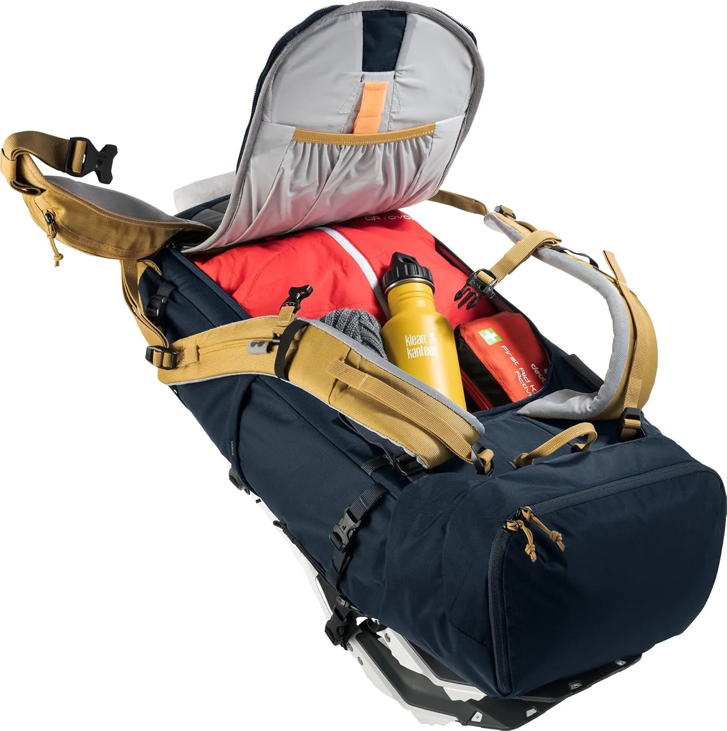Deuter Unisex – Adult's Rise 34  Snowshoe Backpack, Ink-Caramel, 8 L