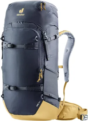 Deuter Unisex – Adult's Rise 34  Snowshoe Backpack, Ink-Caramel, 8 L