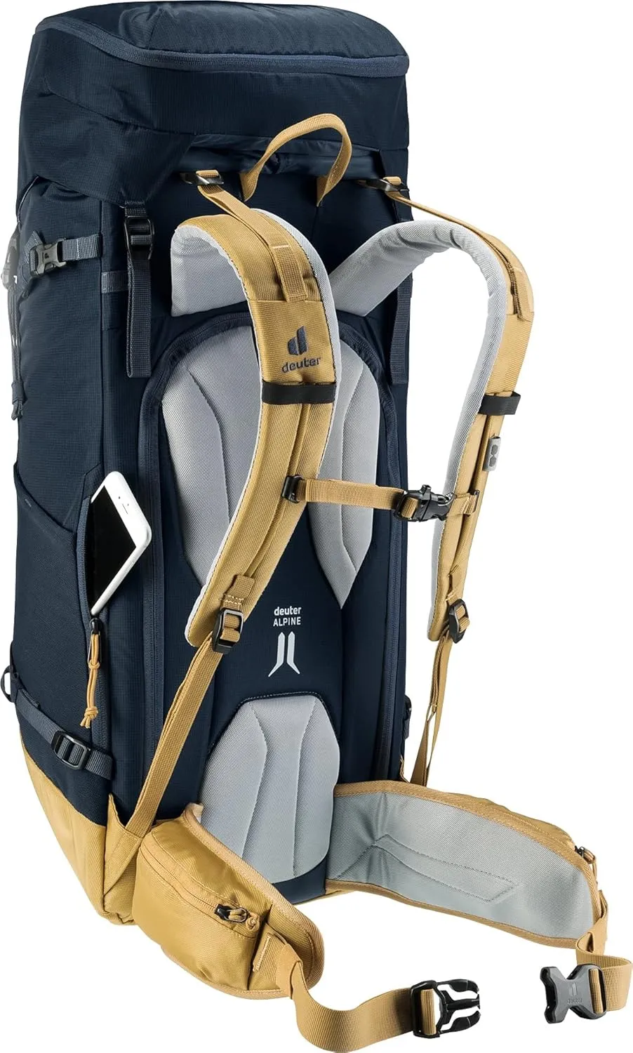Deuter Unisex – Adult's Rise 34  Snowshoe Backpack, Ink-Caramel, 8 L