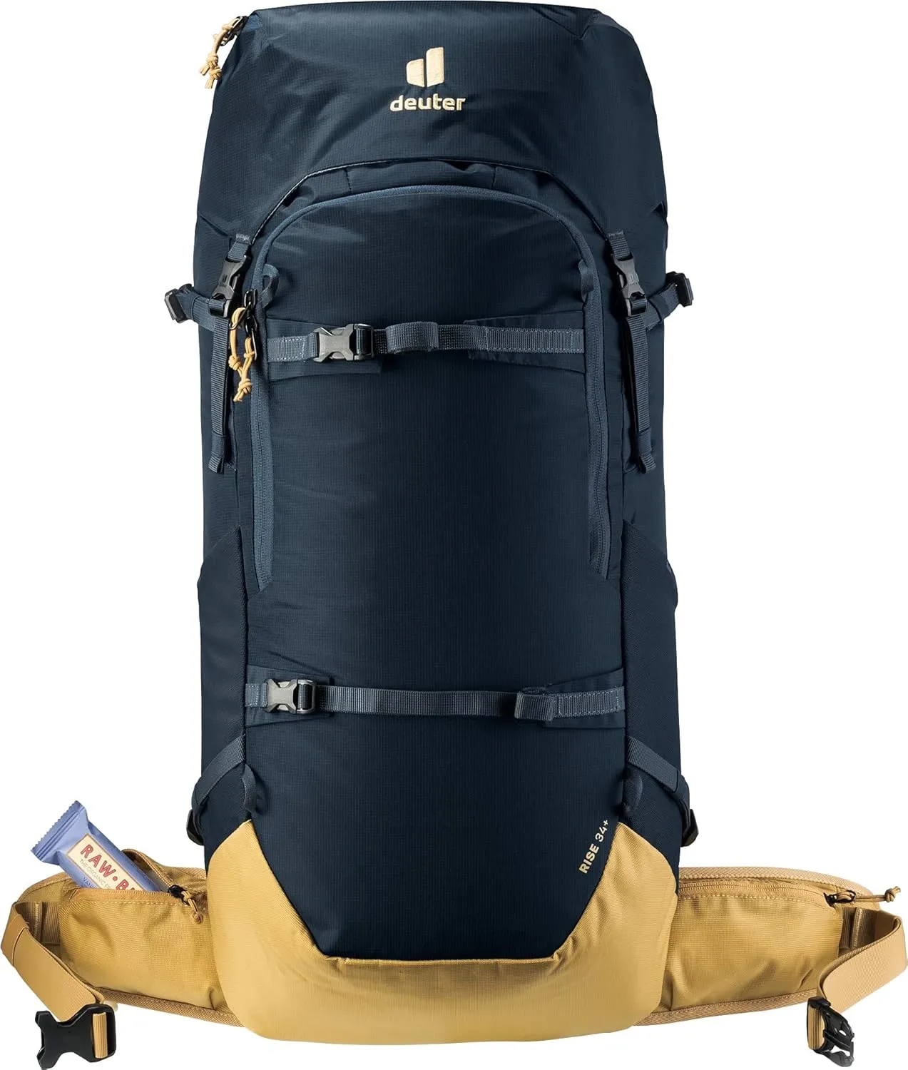 Deuter Unisex – Adult's Rise 34  Snowshoe Backpack, Ink-Caramel, 8 L