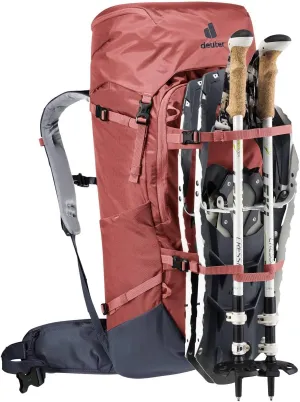 Deuter Unisex – Adult's Rise 34  Snowshoe Backpack, Redwood-Ink, 8 L