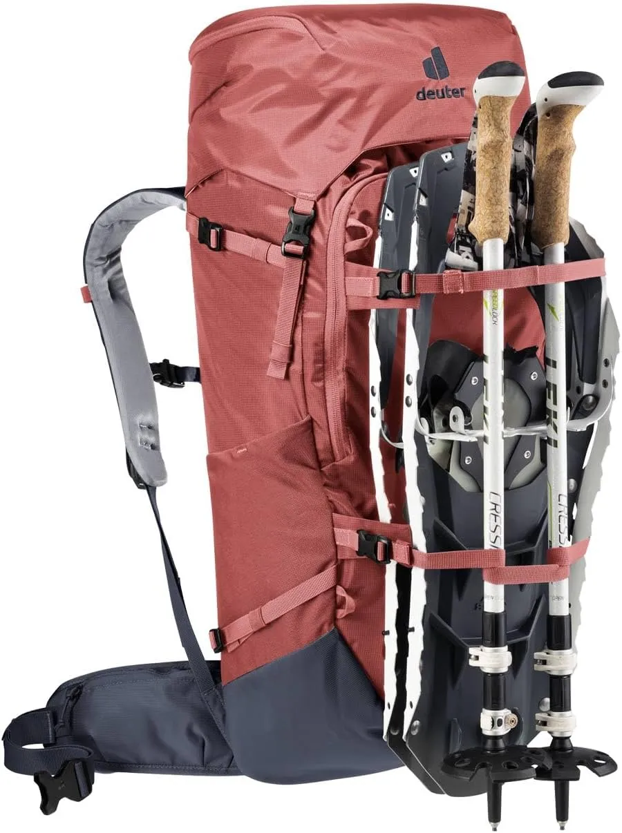 Deuter Unisex – Adult's Rise 34  Snowshoe Backpack, Redwood-Ink, 8 L