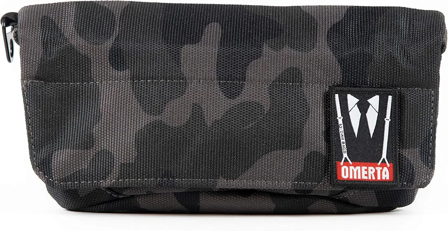 DIME BAGS Collector Carbon Filter Bag | Pouch with Dual- Seal (9 Inch, Camo)