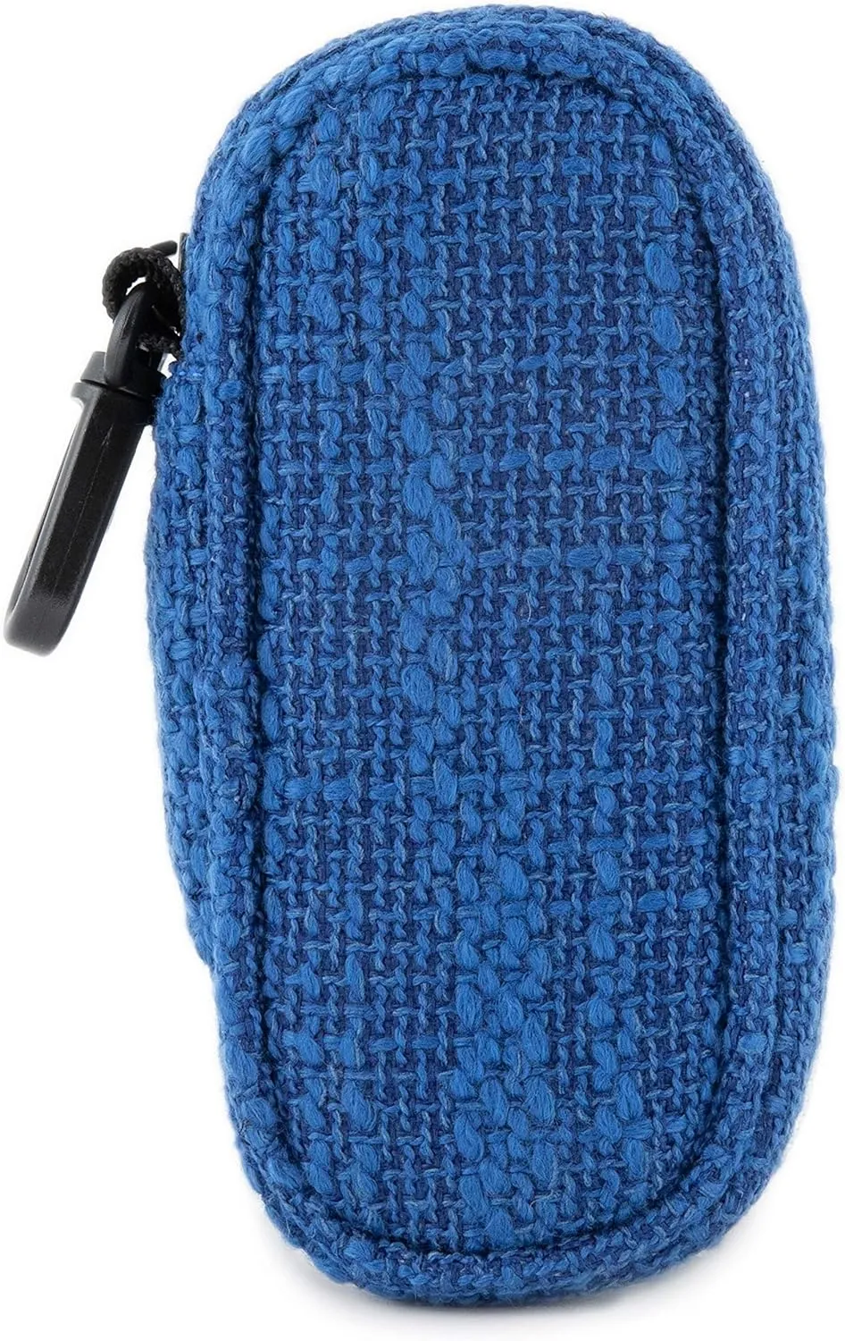 DIME BAGS - Pod Padded Travel Case with Keychain Clip - Protective Hemp Pouch with Padded Interior (5 Inch, Midnight)