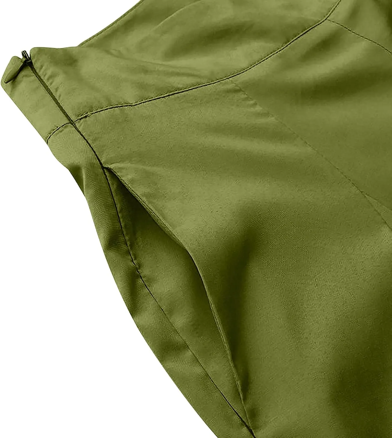 DOLKFU Women High Waist Casual Pants Lightweight Straight Wide Leg Pants Trendy Comfortable Loose Trousers