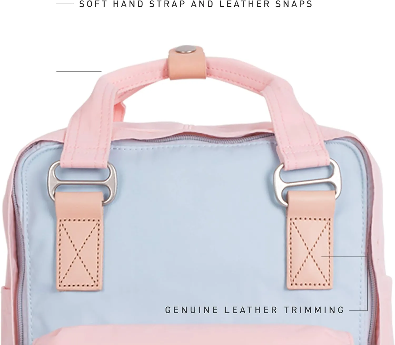 Doughnut Macaroon 16L Travel Backpack Ladies College Lightweight Casual Daypacks Bag Backpack