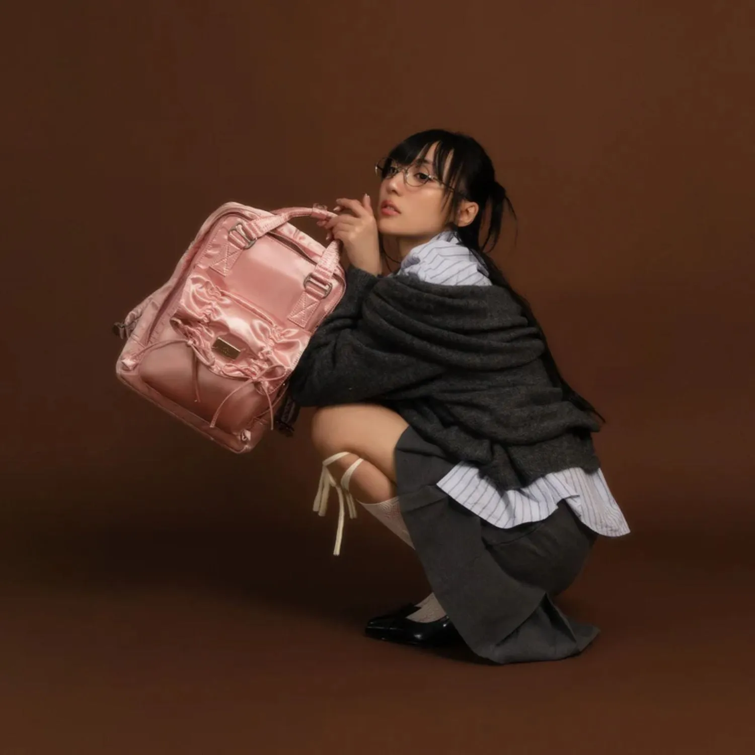 Doughnut Macaroon Girlitude Series Backpack - Rose