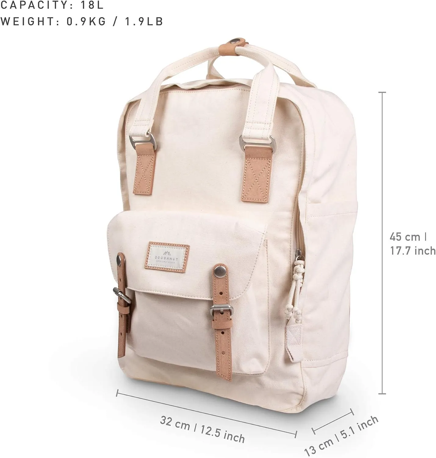 Doughnut Macaroon Large Jumanji Series 18L Travel School Ladies College Girls Lightweight Casual Daypacks Bag Backpack