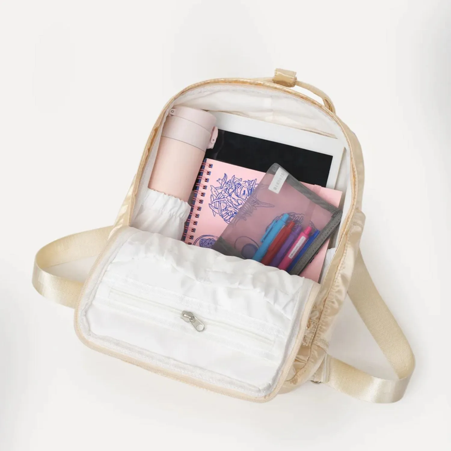 Doughnut Macaroon Mini Girlitude Series Backpack - Champagne