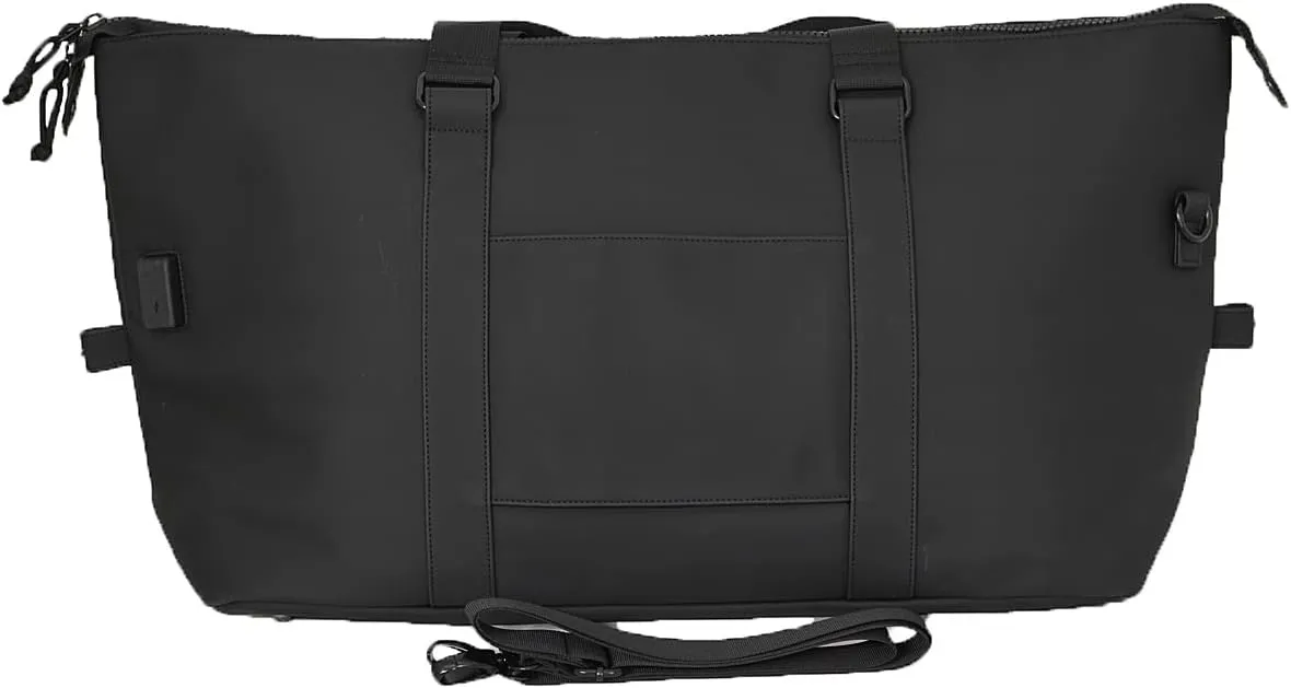Duchamp Rubberized Duffle Bag with Luggage Tag (Olive)