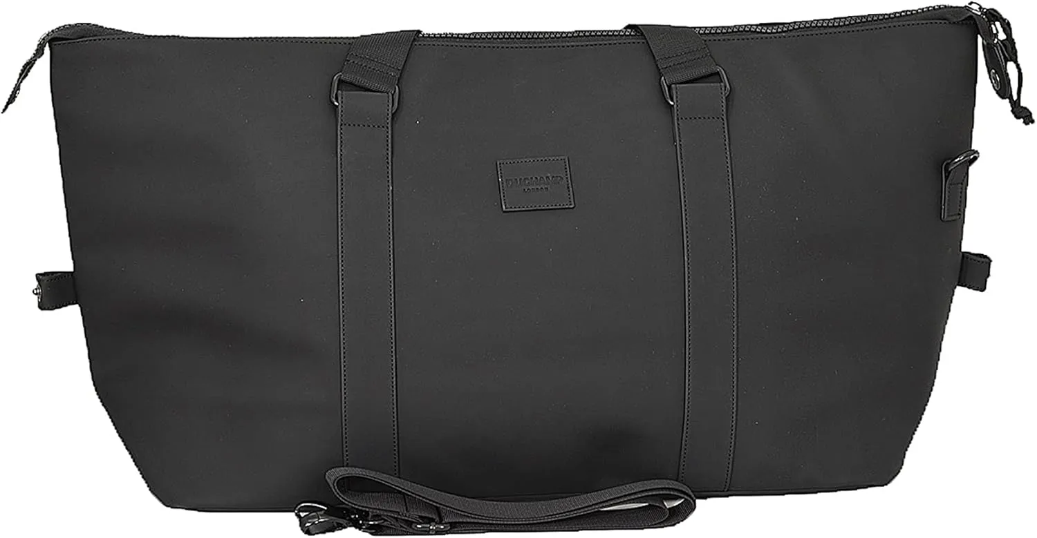 Duchamp Rubberized Duffle Bag with Luggage Tag (Olive)