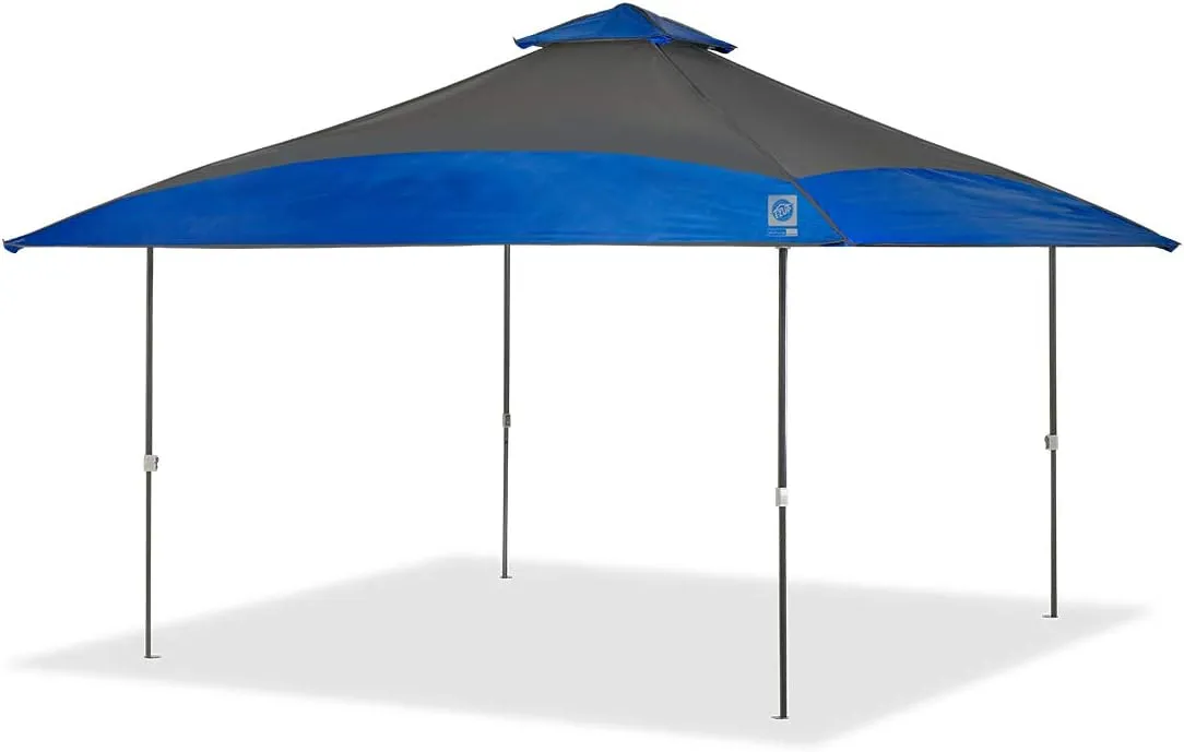 E-Z UP Spectator Instant Shelter Canopy, 13' x 13' with 169 sq ft of Shade, Vented Roof, Royal Blue Dual Tone