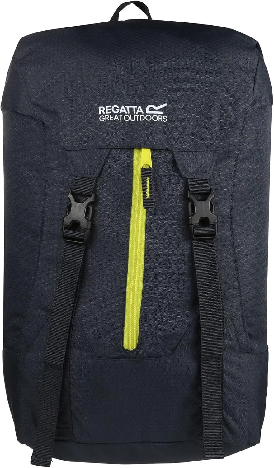 Easypack II Pack Away 25 Litre Lightweight Rucksack, Ebony/Neonsp, Unique