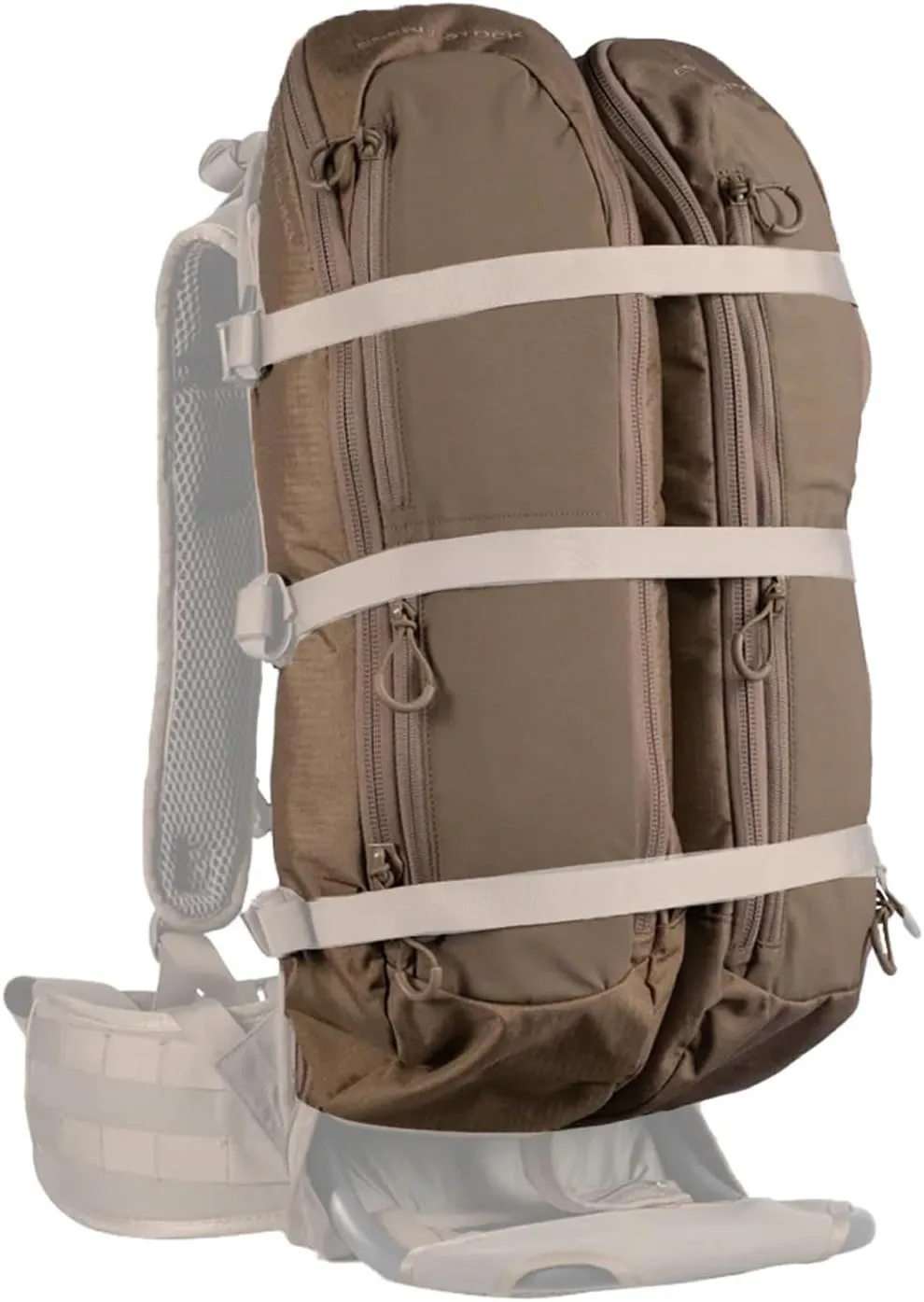 Eberlestock Batwing V2 Pouch - Versatile Hunting Pack Attachment Allowing for Endless Ultraligh Daypack Variations - Large 1,017 Cubic Inches - Mountain