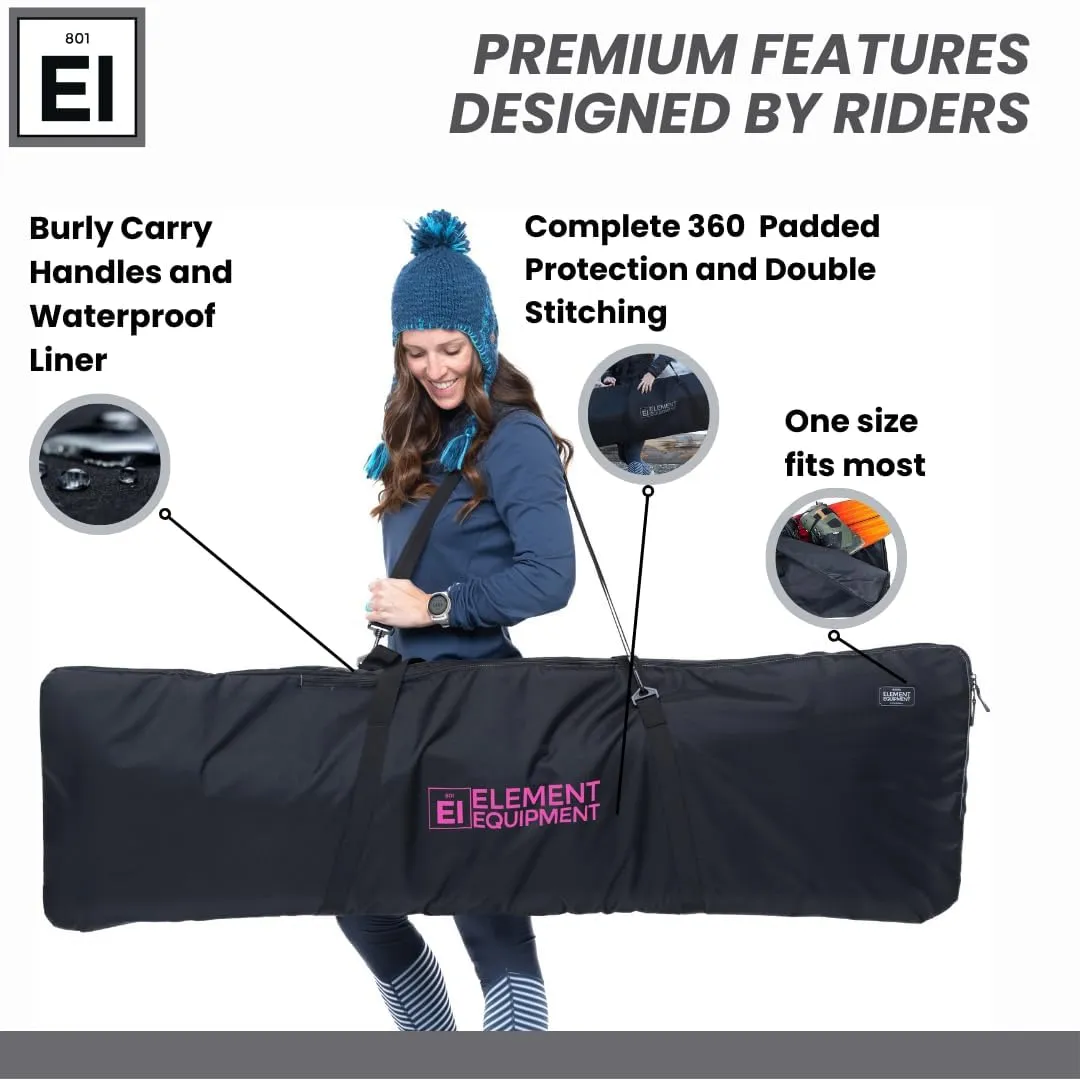 Element Equipment Padded Snowboard Bag Travel Snowboard Bag