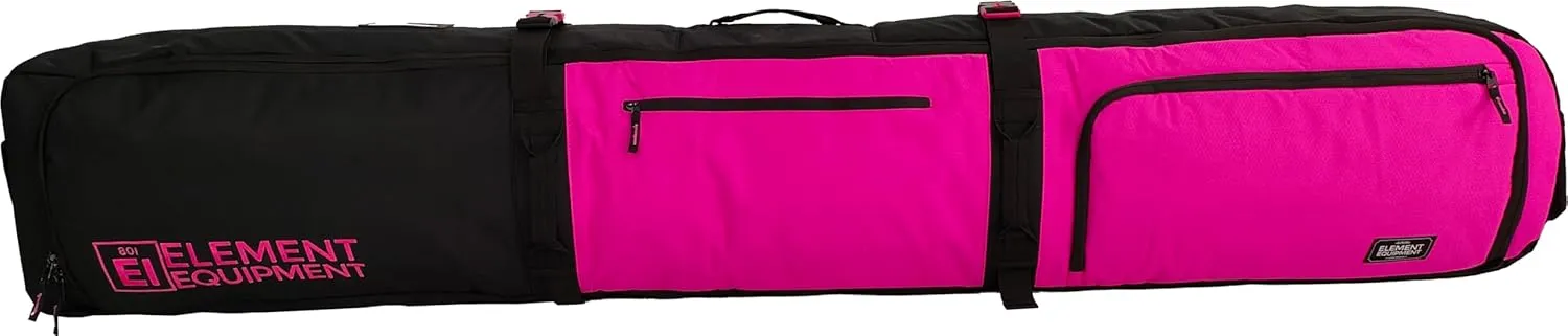 Element Equipment Wheeled Padded Snowboard Bag Ultimate Double - Premium High End Double Roller Travel Bag