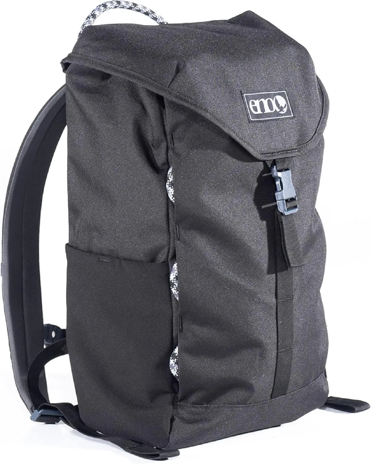 ENO Roan Classic Pack - 20L Outdoor Backpack for Men and Women - for Hiking, Camping, Backpacking, Beach, and Festivals - Black