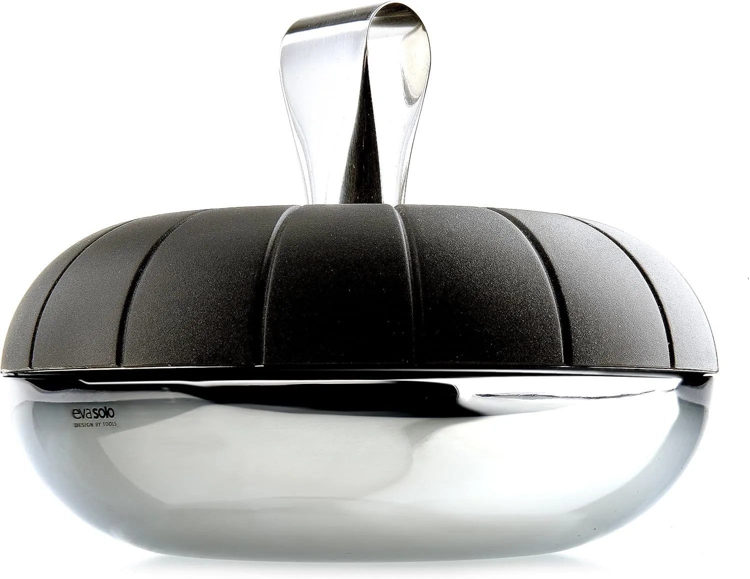 EVA SOLO | Ice Cube Cooler with Tongs | Metal Ice Cube Tray | Danish Design, Functionality & Quality | Black