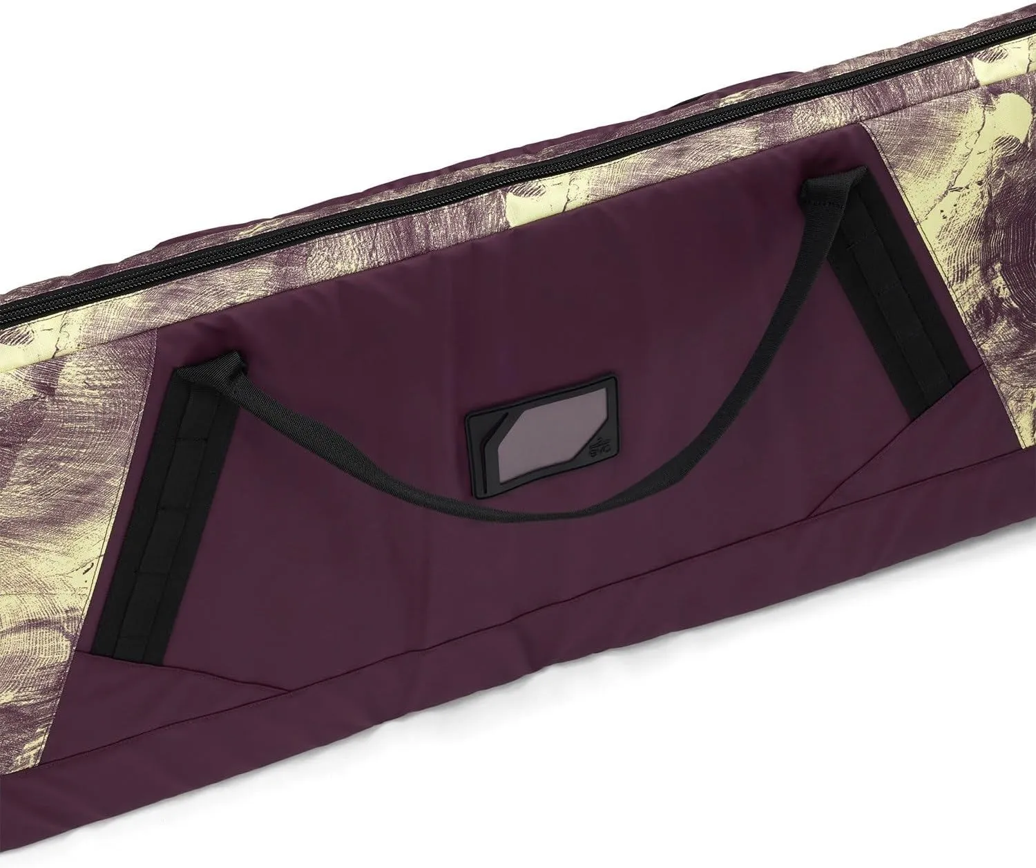 evo Padded Snowboard Bag - Recycled 600D PET Ripstop | Removable Shoulder Strap, ID Sleeve, Zippered Pocket | Fits 155cm Boards