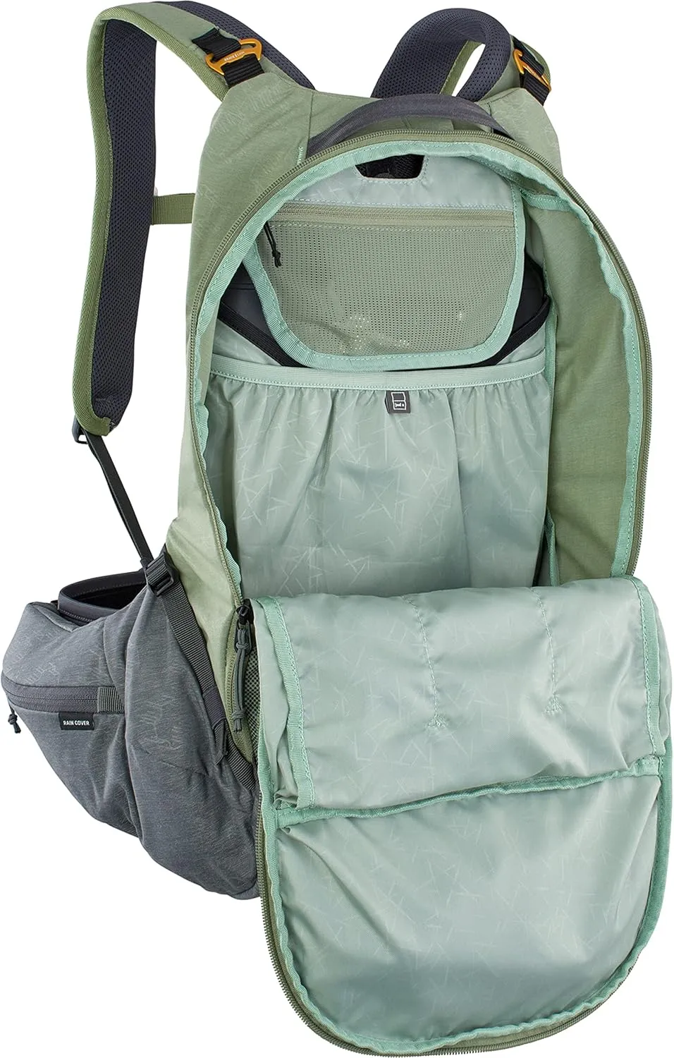 Evoc Rucksack Backpacks, Olive/Carbon Grey, Small-Medium