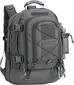 Expandable 40-64L Military Tactical Backpack 3 Day Bag Hiking Gym Sport Camping