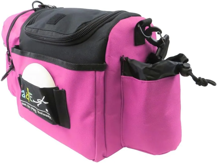 Fade Crunch Disc Golf Bag – Compact, Durable, and Versatile Shoulder Strap Bag with Insulated Cooler Lining