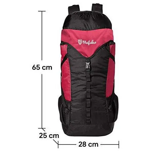 Fearless 60 LTR Rucksack - Black  Red