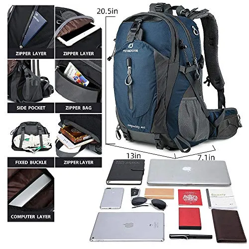 FENGDONG 40L Outdoor Backpack