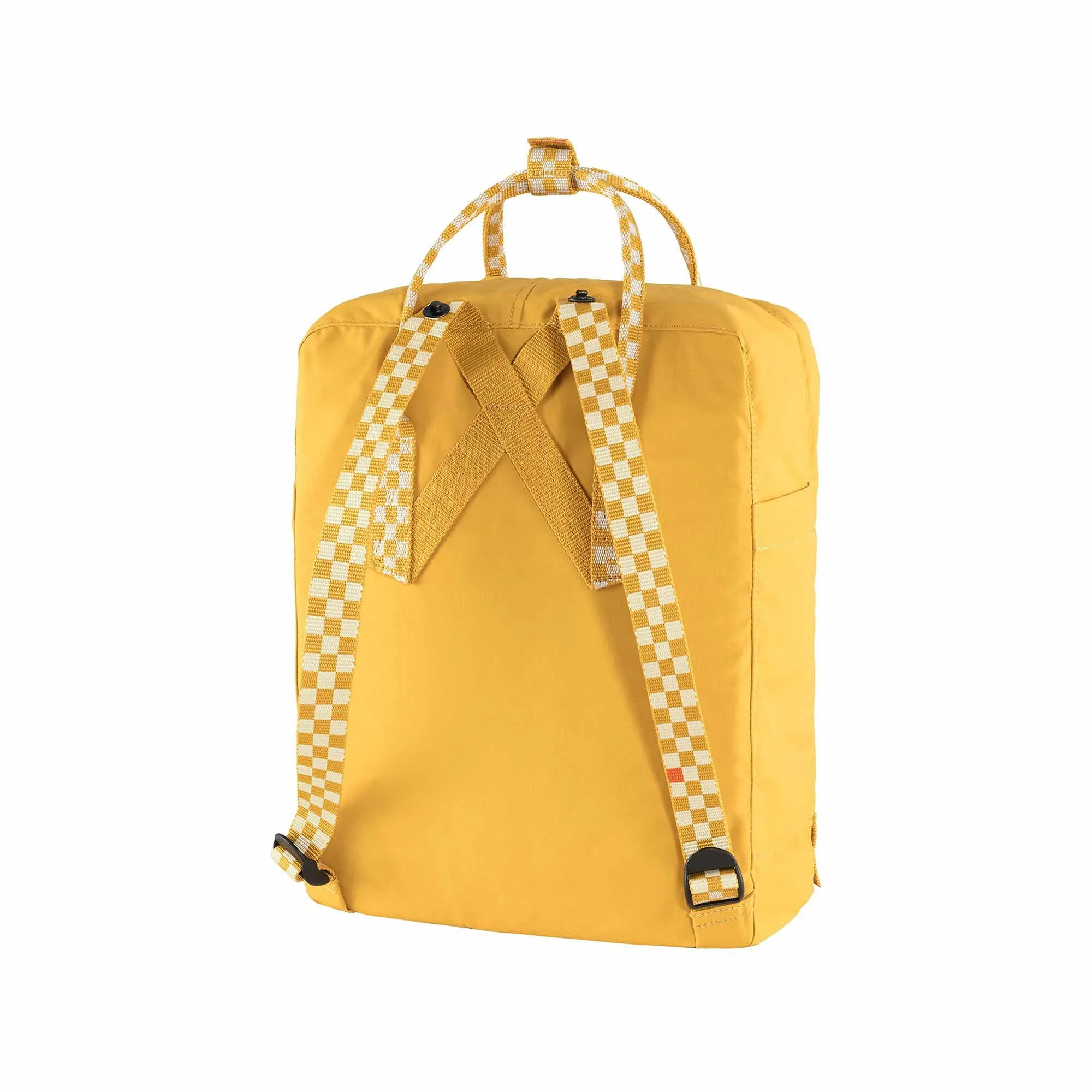 Fjällräven Kånken Ochre/Chess Pattern One Size