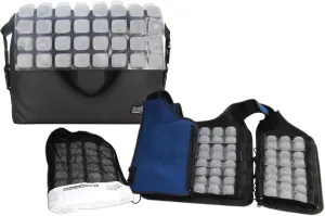FlexiFreeze Ice Vest Cooling Kit - Cooling Vest with Additional Refill Panel and Travel Cooler